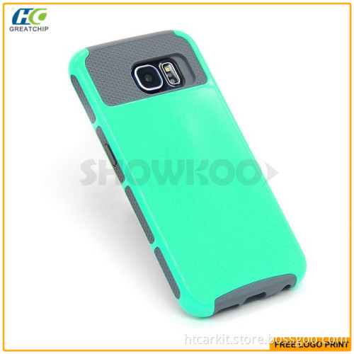 Wholesale Cheap 2 In 1 TPU PC Hybrid Phone Case For Samsung s6